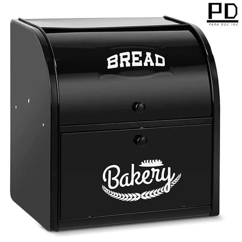 metal bread box kit|metal bread box walmart.